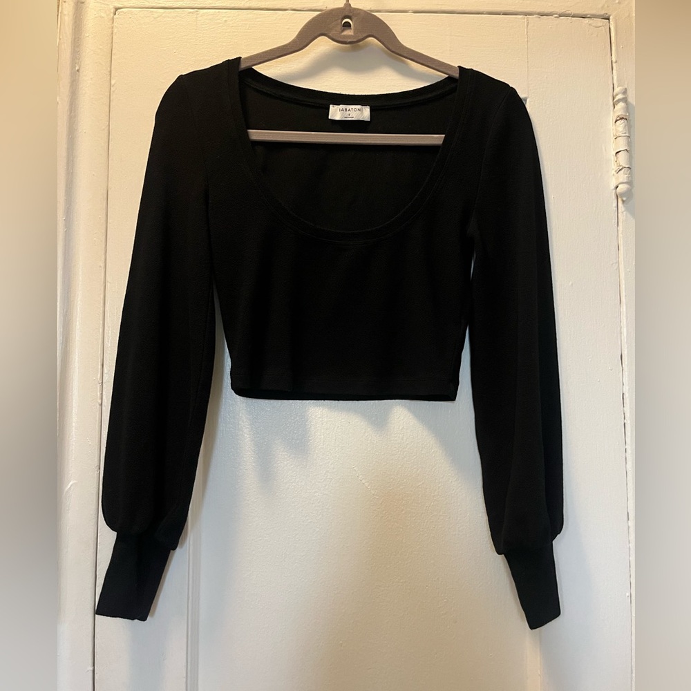 Babaton Paxton Aritzia Cropped Longsleeve